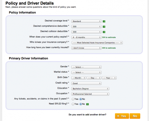 Online insurance quote car – Car insurance groups